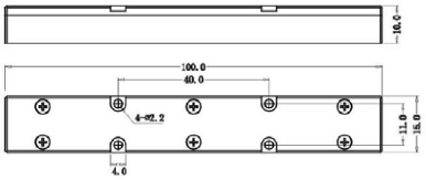 (6+1)x1泵浦合束器尺寸7 (6+1)x1泵浦合束器尺寸7