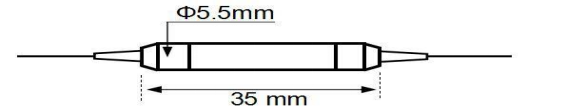 单模光纤隔离器尺寸图