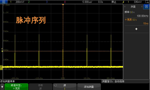 1550nm纳秒激光器脉冲序列 1550nm纳秒激光器脉冲序列